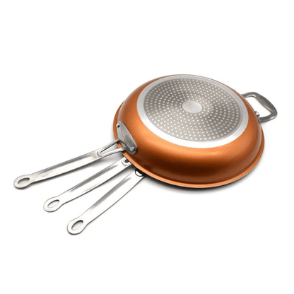 Skorter | Copper Pan – Professional Non-Stick Pan with Fast Heat Response