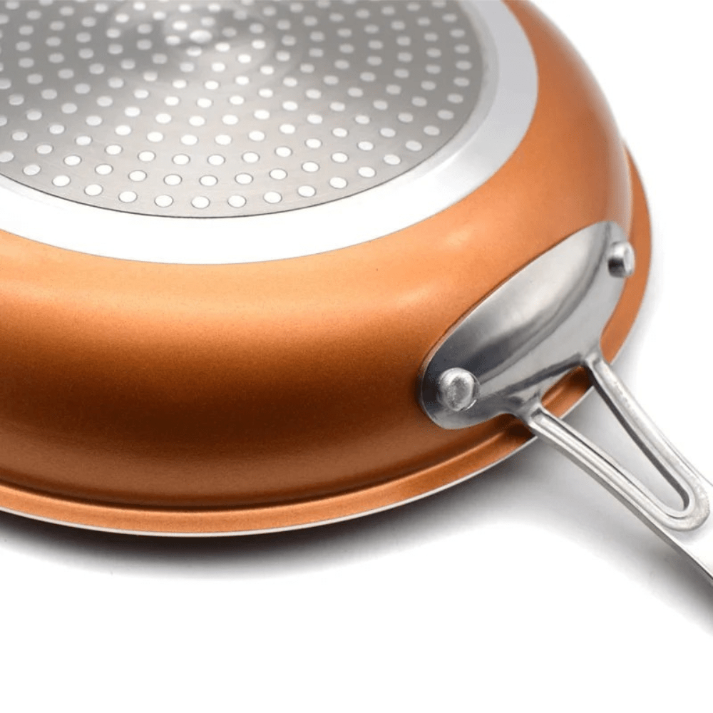 Skorter | Copper Pan – Professional Non-Stick Pan with Fast Heat Response