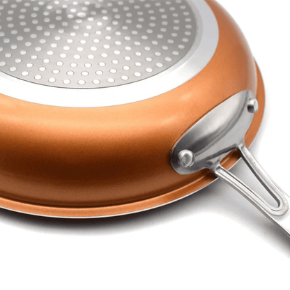 Skorter | Copper Pan – Professional Non-Stick Pan with Fast Heat Response