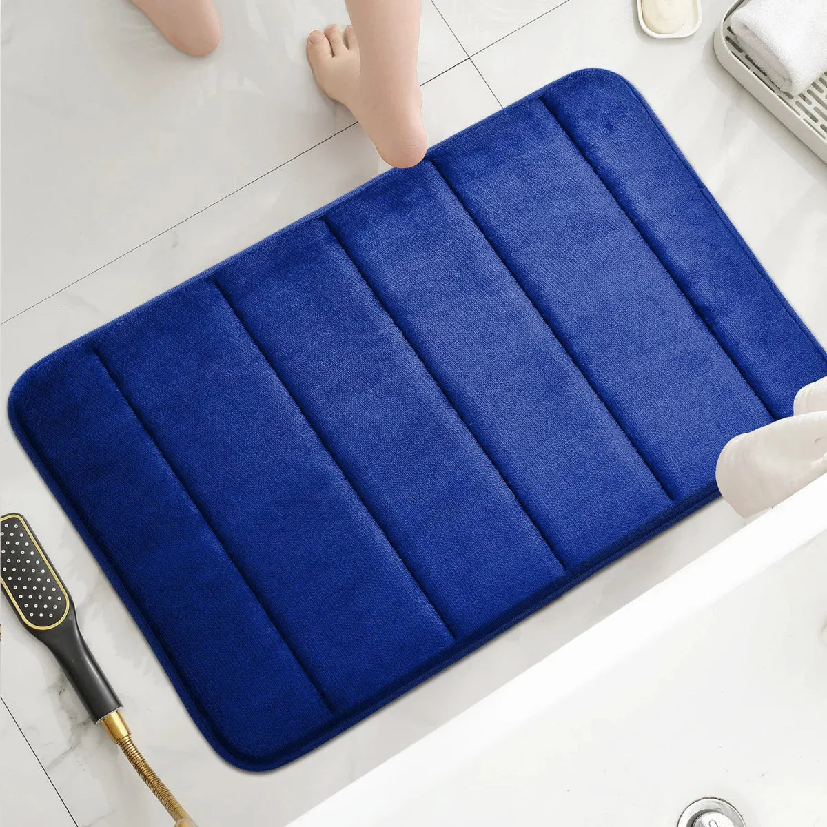 Skorter | CORAL VELVET MAT – Soft Bathroom Mat with Non-Slip Design for Comfort & Safety