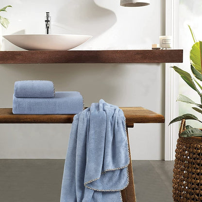 Skorter | Solenza Premium Bath Towel | Lightweight microfiber towel with fast-dry technology