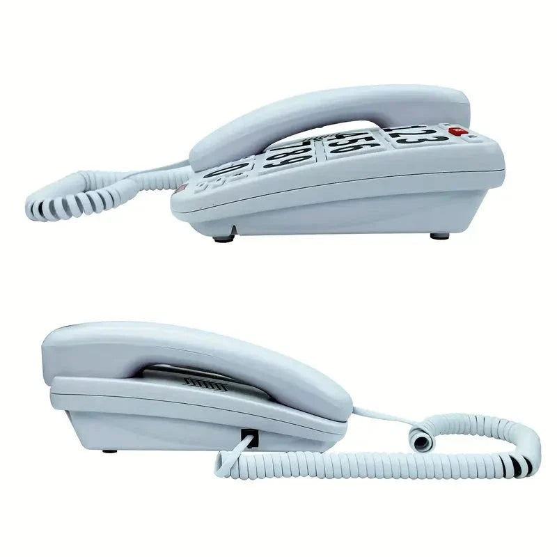 Skorter | Corded landline phone with large buttons for seniors home phone