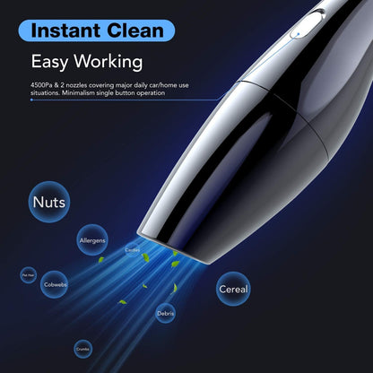 Skorter | Wireless Handheld High Power Portable Vacuum Cleaner