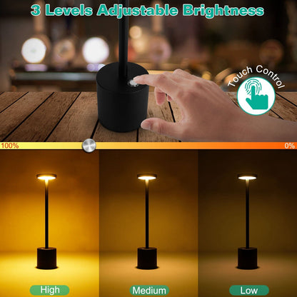 Skorter | Wireless Portable Rechargeable Table Lamp