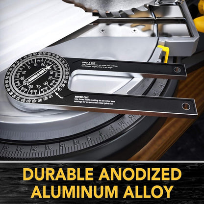 Skorter | CORNERWISE – Laser Engraved Miter Saw Corner Measuring Tool for Accurate Cuts