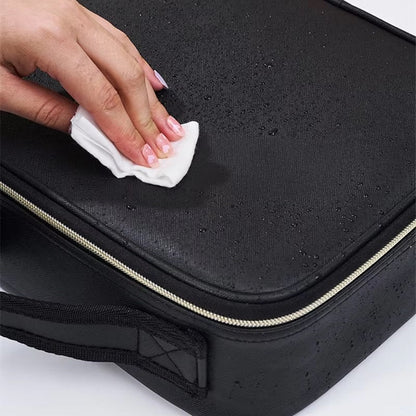 Skorter | Travel Makeup Bag with LED Mirror and Spacious Storage