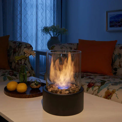 Skorter | CosyFlame – Smoke-Free Table Fireplace with Real Flames & Scandinavian Design