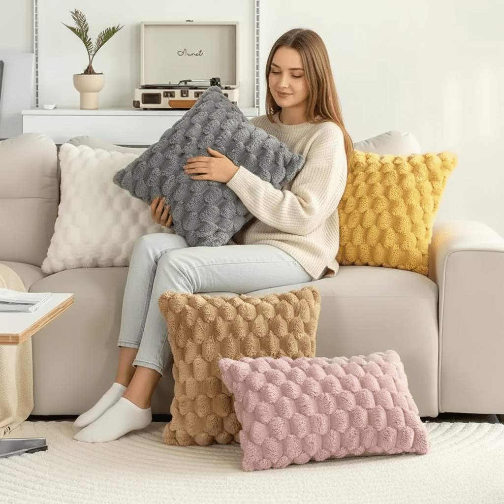 Skorter | COTONELLE – Cushion Cover in Soft Cotton Blend