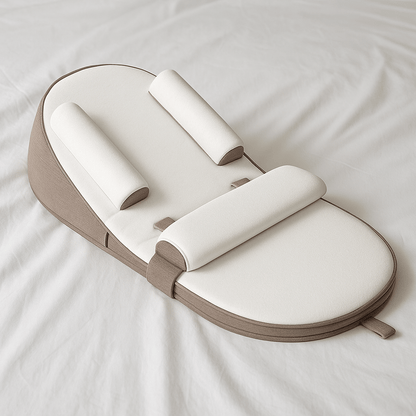 Skorter | CozyCradle Pillow – Side Sleeper Support with Anti-Reflux Incline for Newborns