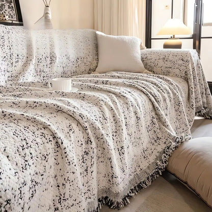 Skorter | CozyNest – Reversible Microfiber Sofa Cover, Non-Slip and Easy Care