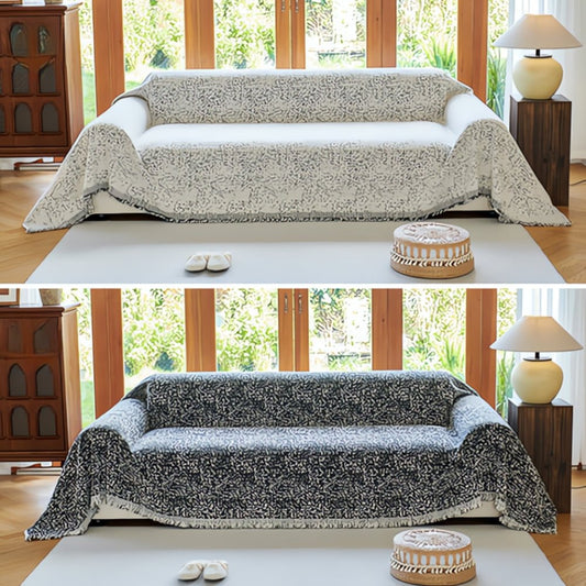 Skorter | CozyNest – Reversible Microfiber Sofa Cover, Non-Slip and Easy Care