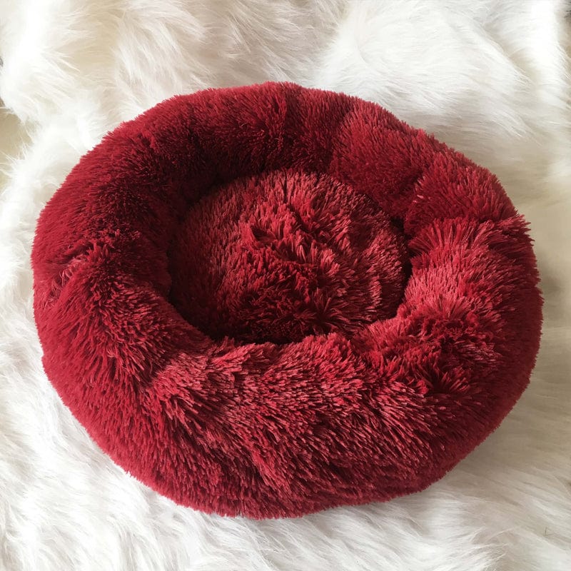 Skorter | COZYPET – Calming Dog Bed with Plush Faux Fur & Removable Cover