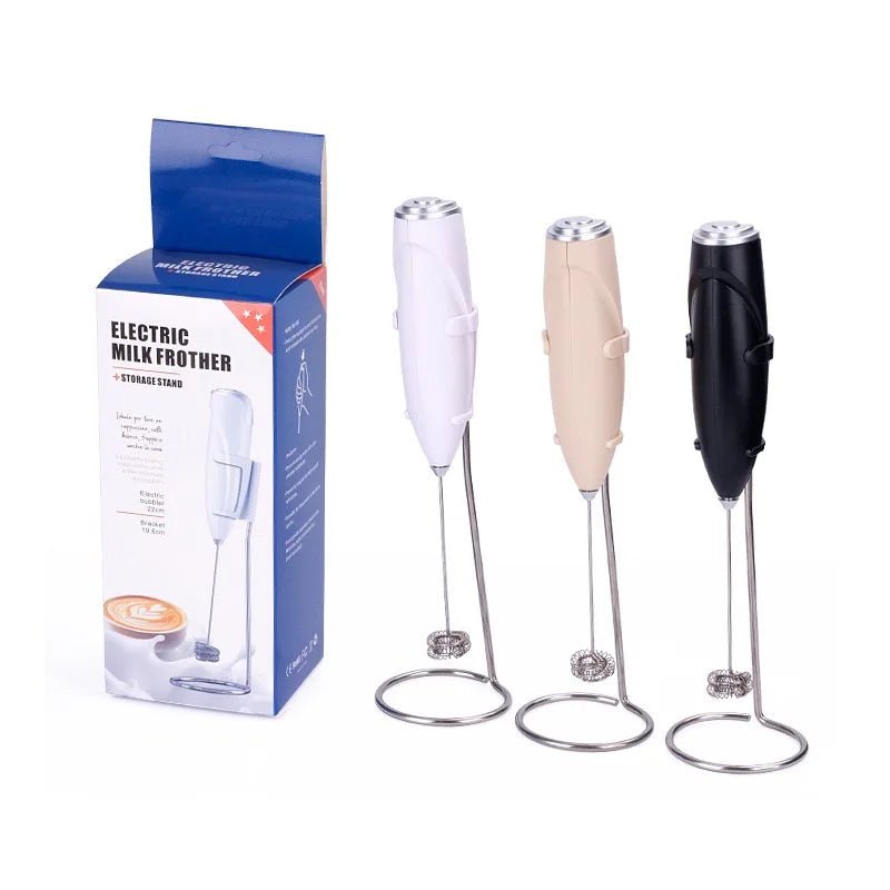 Skorter | CreamCraft – Electric Milk Frother & Egg Whisk for Coffee and Kitchen