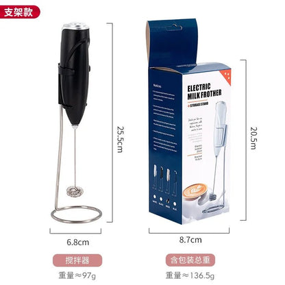 Skorter | CreamCraft – Electric Milk Frother & Egg Whisk for Coffee and Kitchen