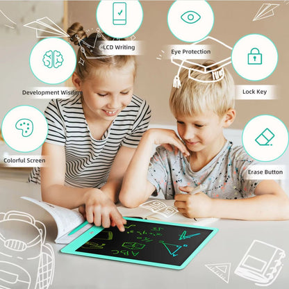 Skorter | Creasketch – LCD Drawing Board for Kids with One-Click Erase & No Screen Glare