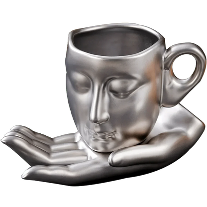 Skorter | Coffee Cup Set with Minimalist Face Shape