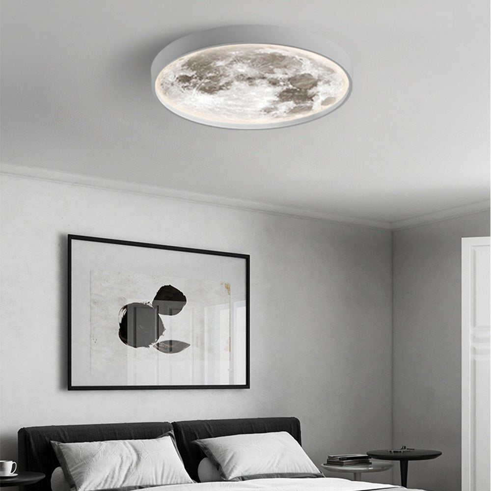 Creative Led Moon Light Shade Ceiling Lamp - SKØRTER