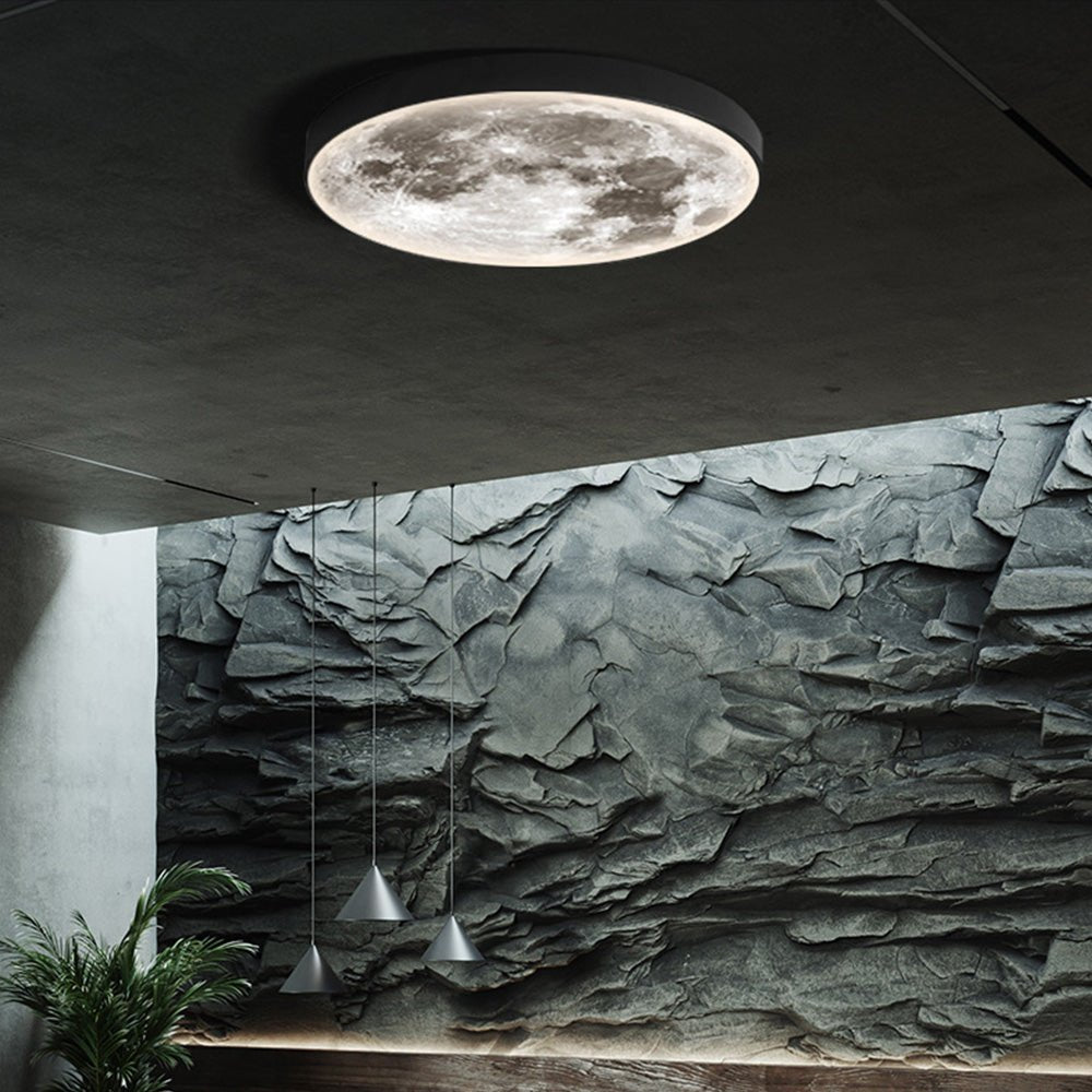 Creative Led Moon Light Shade Ceiling Lamp - SKØRTER