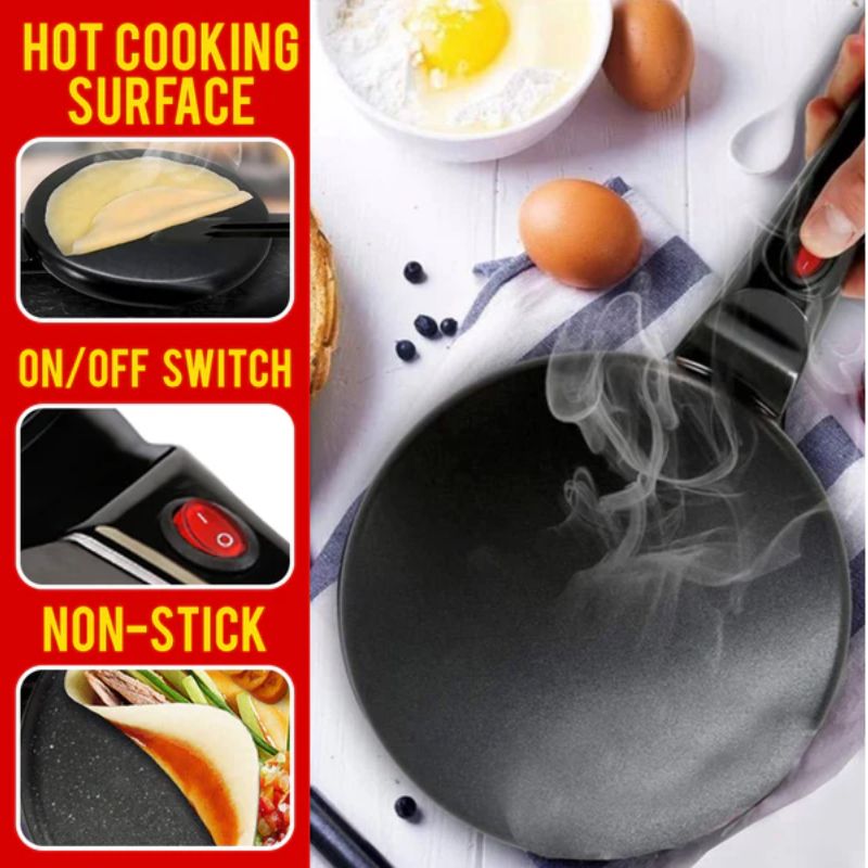 Skorter | 8-Inch Non-Stick Electric Crepe Maker