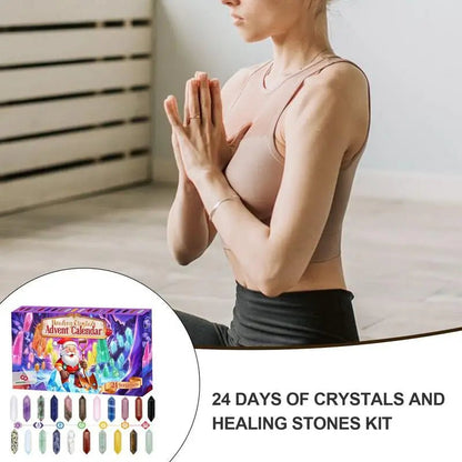 Skorter | CRYSTAL ADVENT CALENDAR 2025 – 24 Unique Crystals for a Magical Christmas Countdown