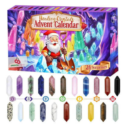 Skorter | CRYSTAL ADVENT CALENDAR 2025 – 24 Unique Crystals for a Magical Christmas Countdown