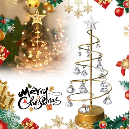Skorter | Crystal Christmas Tree LED Lamp – Sparkling Christmas, Valentine’s, or Birthday Decor for a Dreamy Bedroom Glow