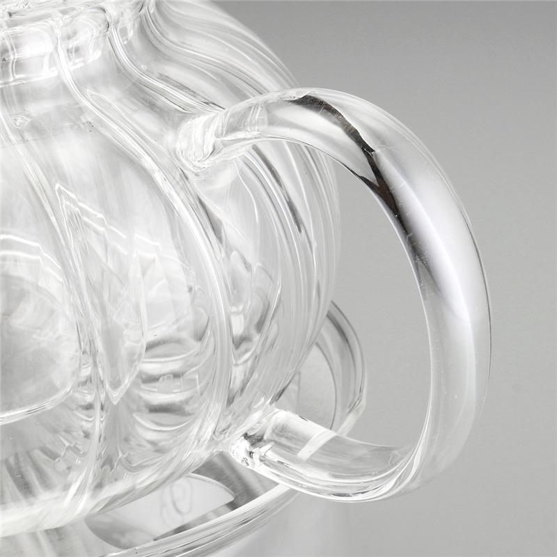 Skorter | Crystal Clear Glass Teapot Set