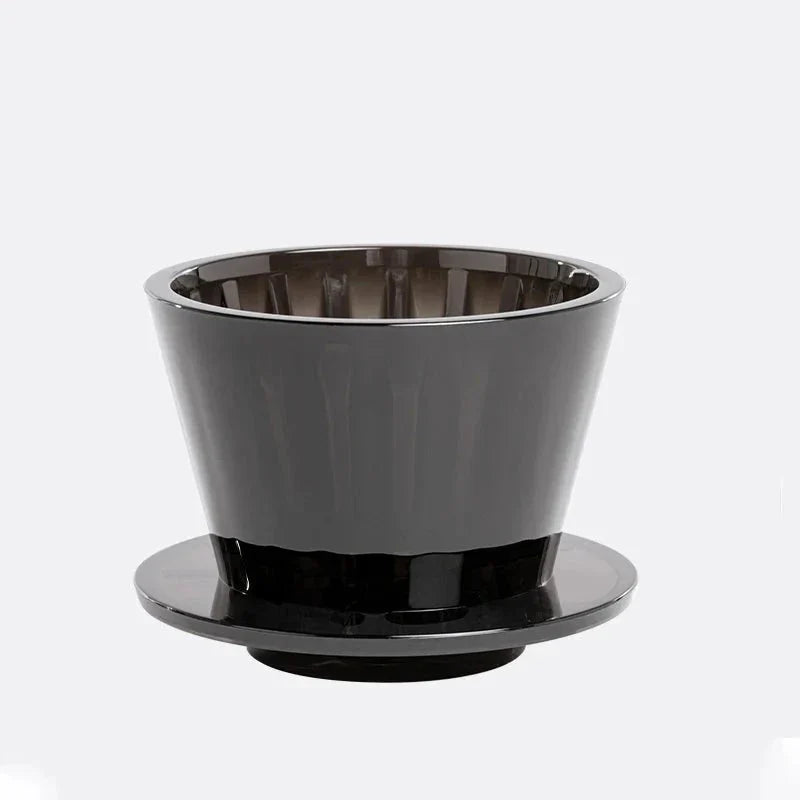 Skorter | Crystal Eye Flat Bottom Coffee Dripper - Perfect Extraction - Fast And Easy Use