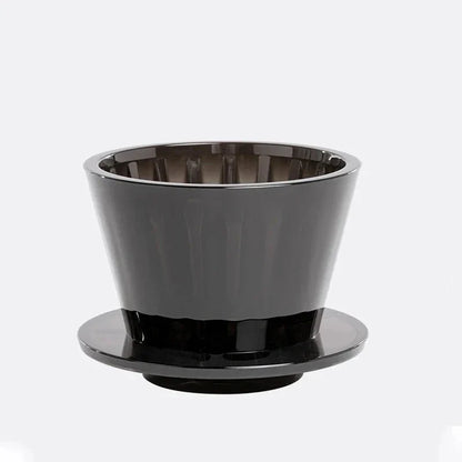 Skorter | Crystal Eye Flat Bottom Coffee Dripper - Perfect Extraction - Fast And Easy Use