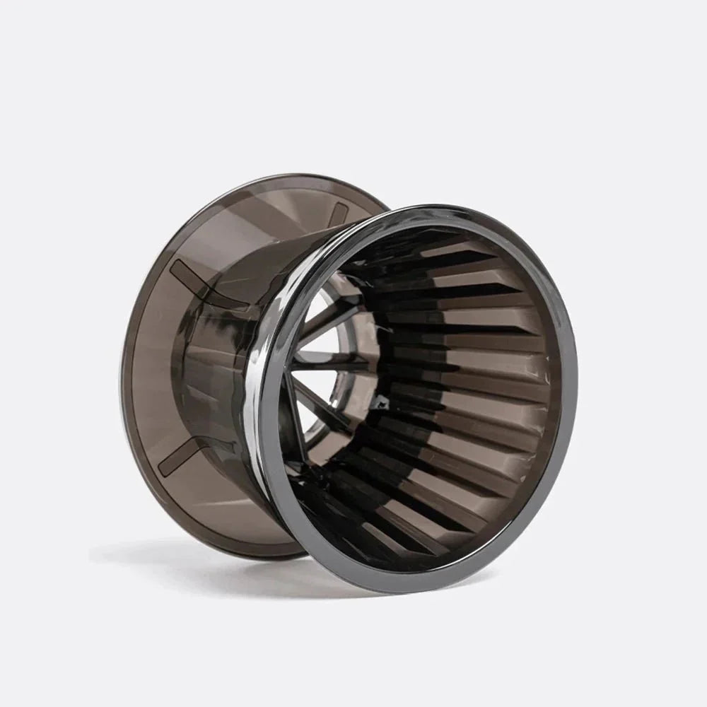 Skorter | Crystal Eye Flat Bottom Coffee Dripper - Perfect Extraction - Fast And Easy Use