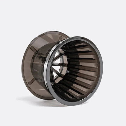 Skorter | Crystal Eye Flat Bottom Coffee Dripper - Perfect Extraction - Fast And Easy Use