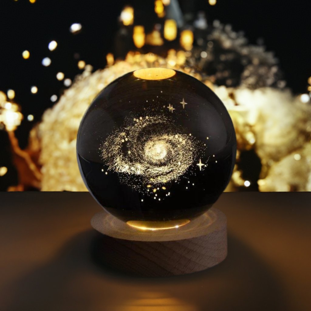 Crystal Galaxy Glowing Planetary Lamp Ball™️ - SKØRTER