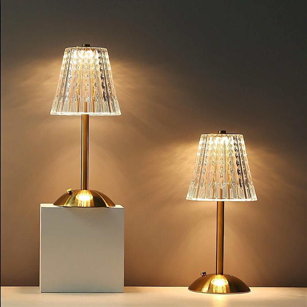 Crystal Shade LED Table Lamp - SKØRTER