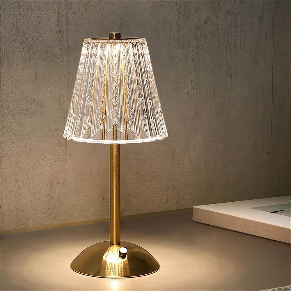 Crystal Shade LED Table Lamp - SKØRTER