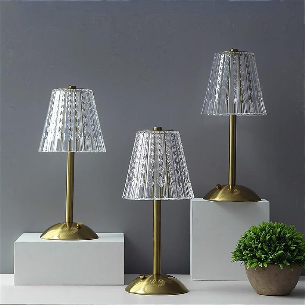 Crystal Shade LED Table Lamp - SKØRTER