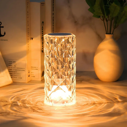 Skorter | Crystal Table Lamp with Touch Control - Aurora