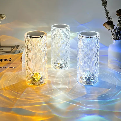 Skorter | Crystal Table Lamp with Touch Control - Aurora