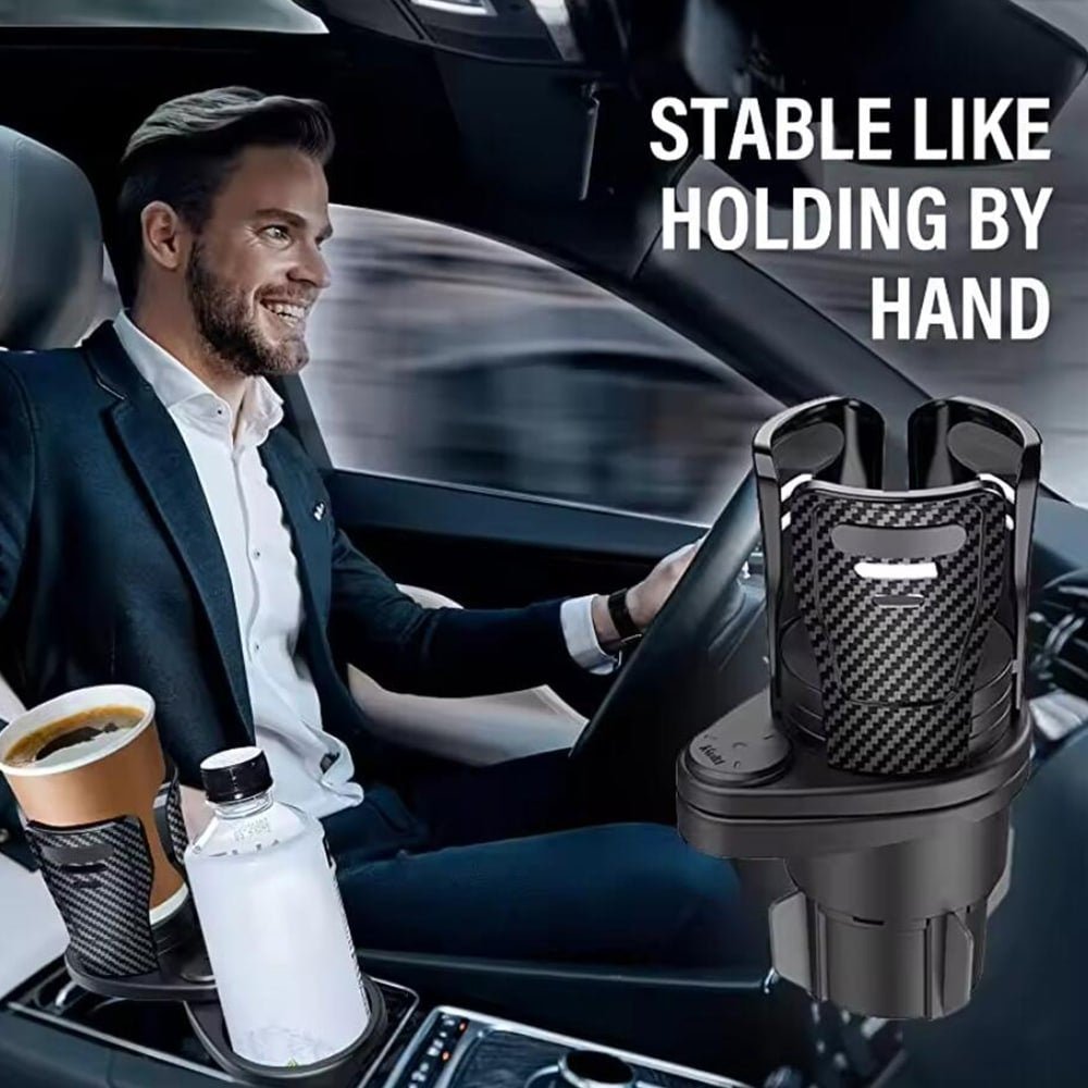 Skorter | Cupswivel – Dual Rotating Car Cup Holder for Drinks & Easy Access