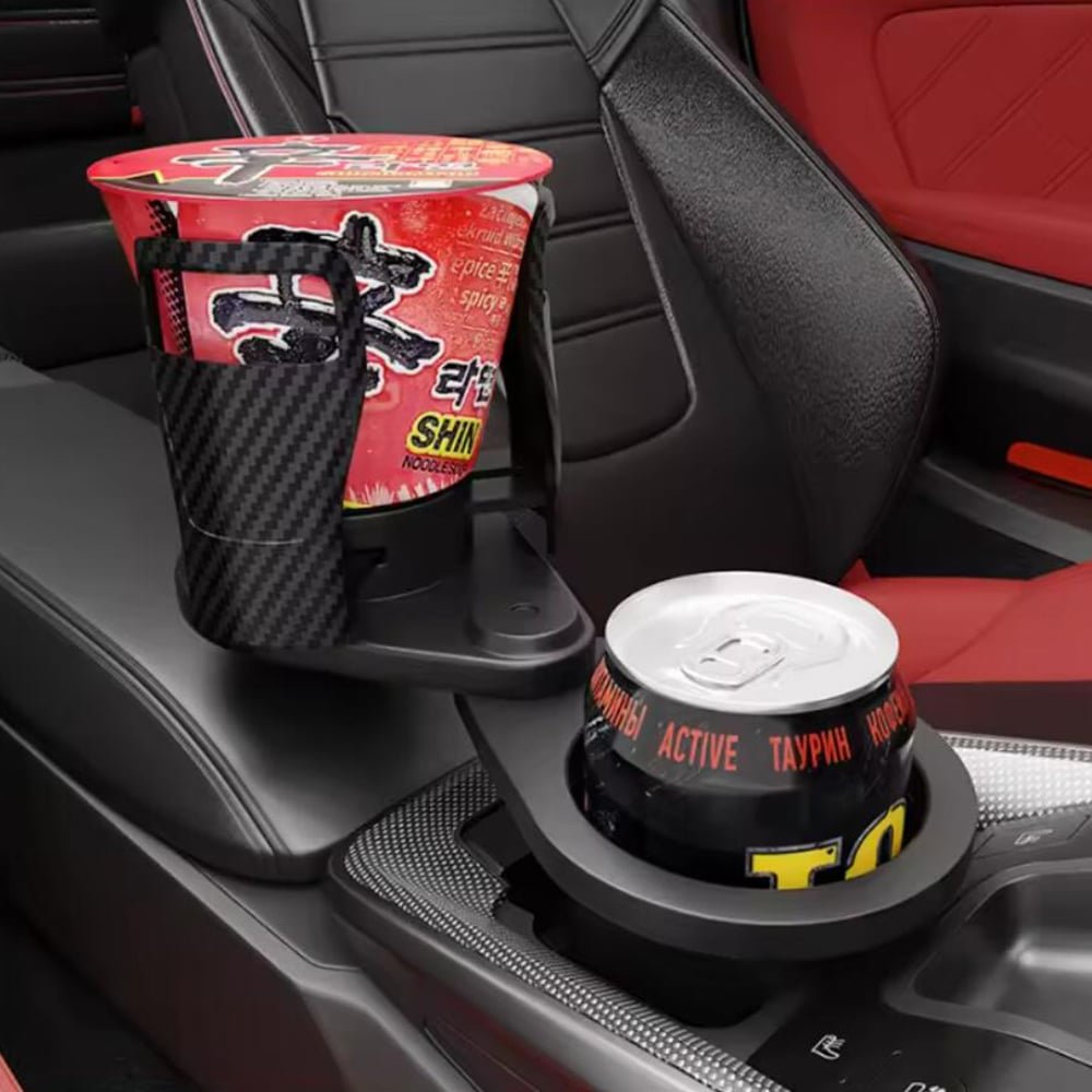 Skorter | Cupswivel – Dual Rotating Car Cup Holder for Drinks & Easy Access