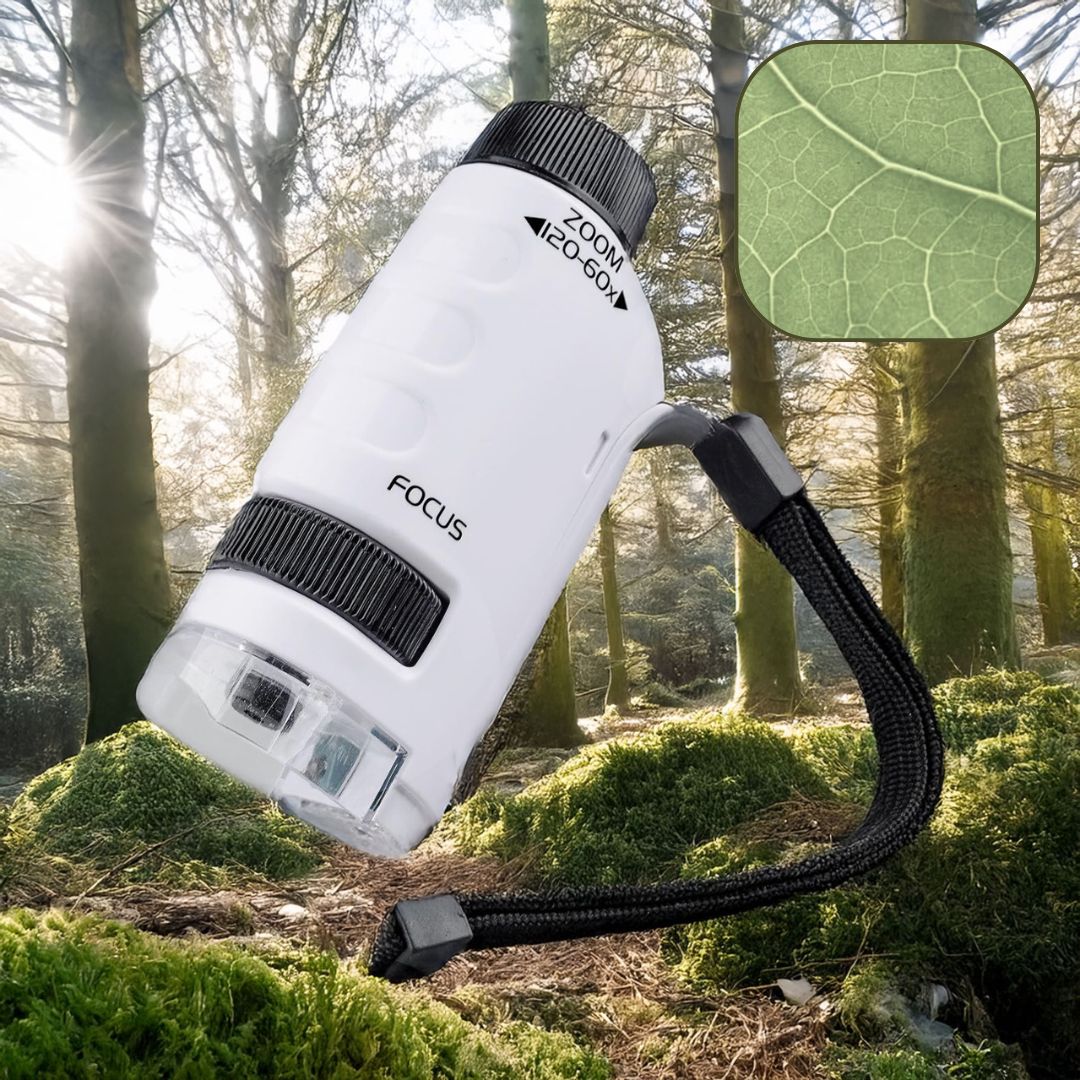 Skorter | CURIOUS MIND SCIENCE SCOPE – Montessori-Inspired Kids Microscope for Exploration & STEM Learning