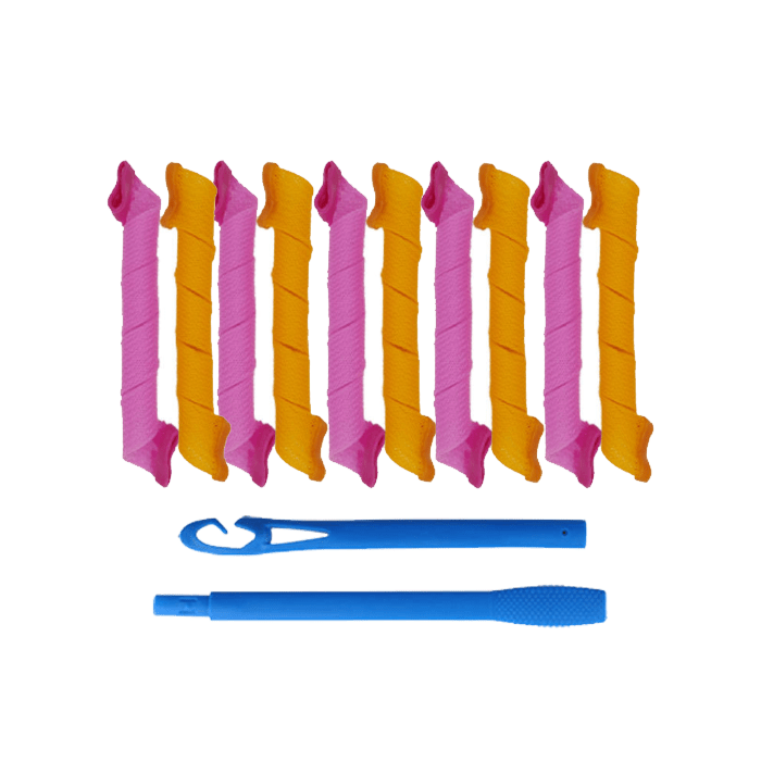 Skorter | CURLIQUE – DIY Spiral Curls Hair Curler for Effortless, Heat-Free Curls