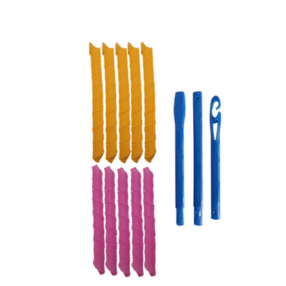 Skorter | CURLIQUE – DIY Spiral Curls Hair Curler for Effortless, Heat-Free Curls