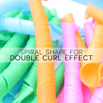 Skorter | CURLIQUE – DIY Spiral Curls Hair Curler for Effortless, Heat-Free Curls