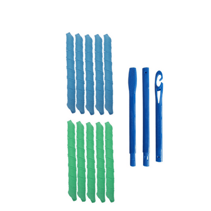 Skorter | CURLIQUE – DIY Spiral Curls Hair Curler for Effortless, Heat-Free Curls