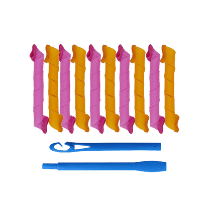 Skorter | CURLIQUE – DIY Spiral Curls Hair Curler for Effortless, Heat-Free Curls