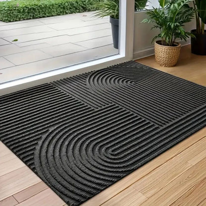 Skorter | CURVIMAT – Absorbent Curved-Line Mat for Modern Entryways