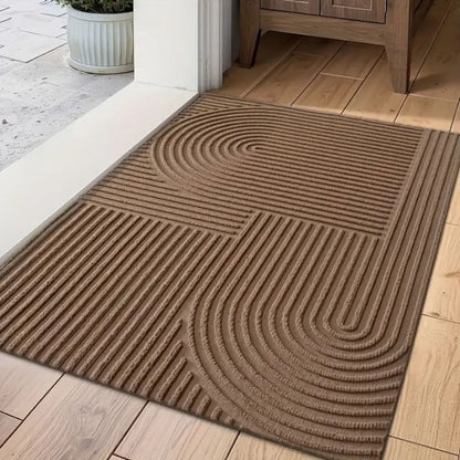 Skorter | CURVIMAT – Absorbent Curved-Line Mat for Modern Entryways