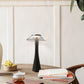 Curvy Mushroom Top Table Lamp - SKØRTER