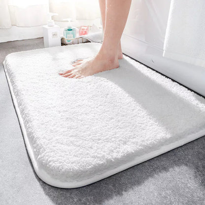 Skorter | CUSHLY – Extra Thick Microfiber Bath Mat with Non-Slip Backing