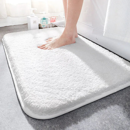 Skorter | CUSHLY – Extra Thick Microfiber Bath Mat with Non-Slip Backing